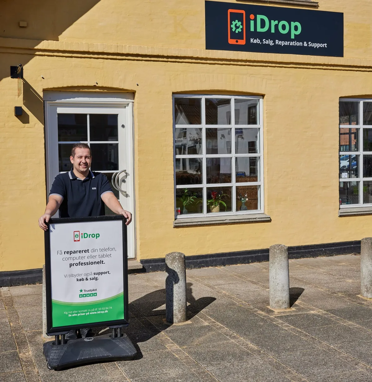 iDrops team klar til at hjælpe dig