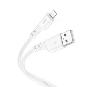 Hoco X97 laderkabel USB-A til Lightning (1M) - Hvid