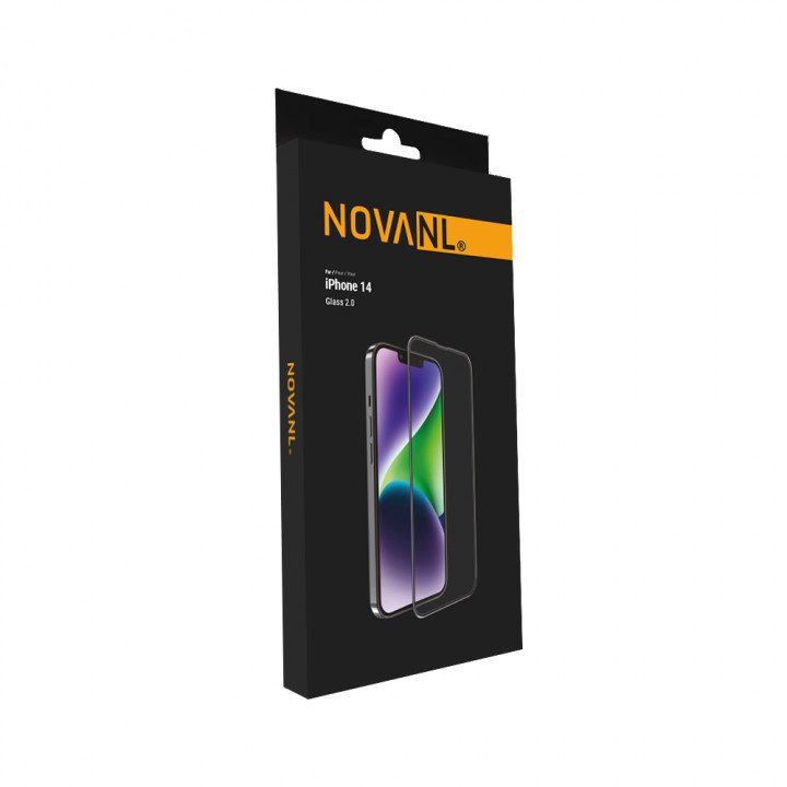 iPhone 17e Skærmbeskyttelse (Edge to Edge) - Sort